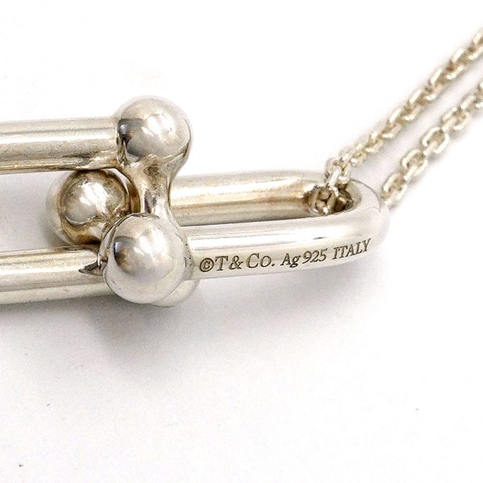 Tiffany & Co Necklace HardWear Double Link 925 Sterling Silver — view 6