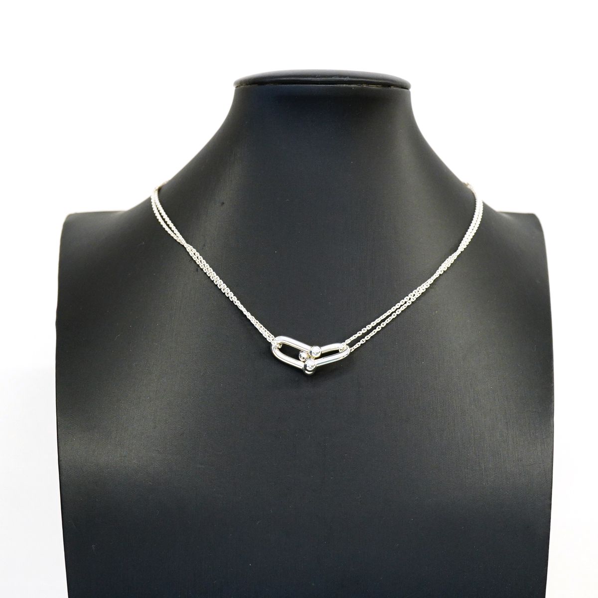 Tiffany & Co Necklace HardWear Double Link 925 Sterling Silver — view 7