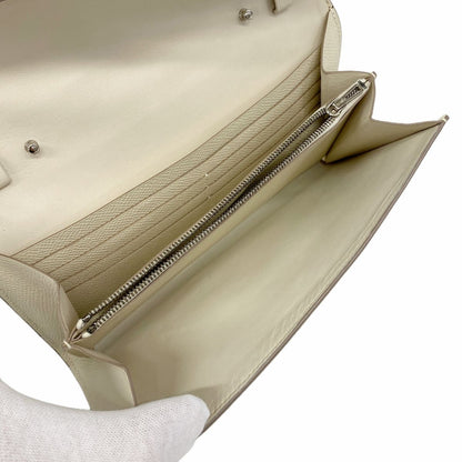 Hermes Wallet on Chain Constance to Go Veau Epsom Craie Silver Shoulder Bag — view 4