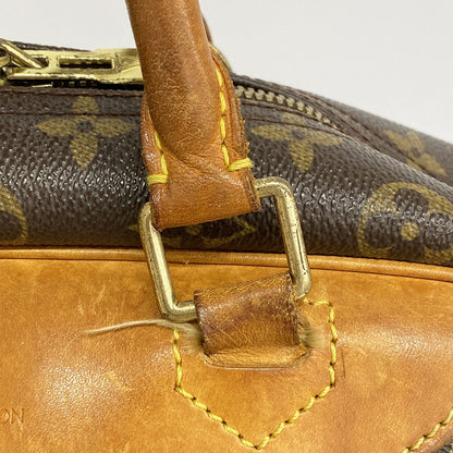 Louis Vuitton Handbag Monogram Deauville Brown — view 6