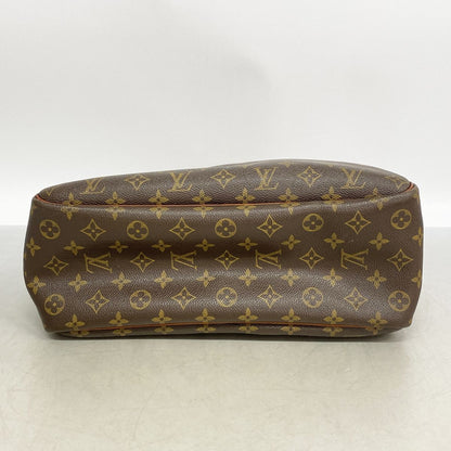 Louis Vuitton Handbag Monogram Deauville Brown — view 3