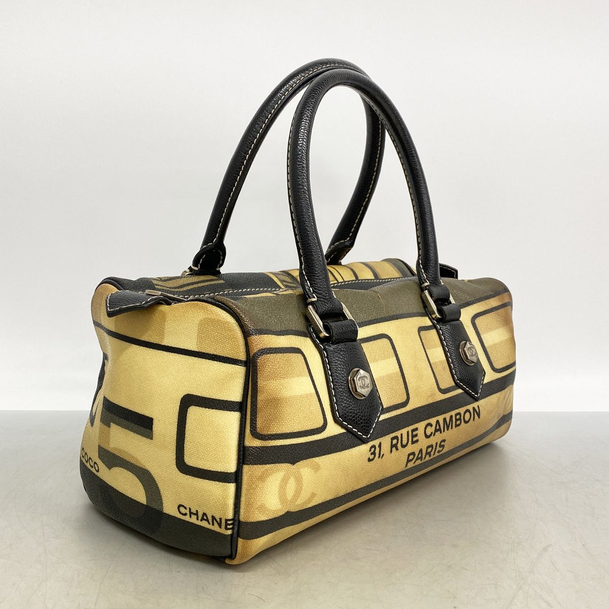 Chanel Handbag Central Station Beige Silver — view 2