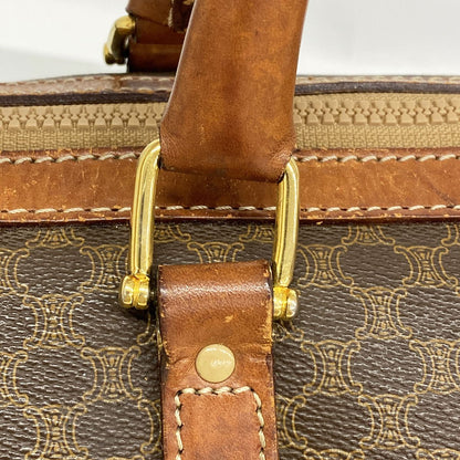 Celine Handbag Macadam Brown Gold — view 8