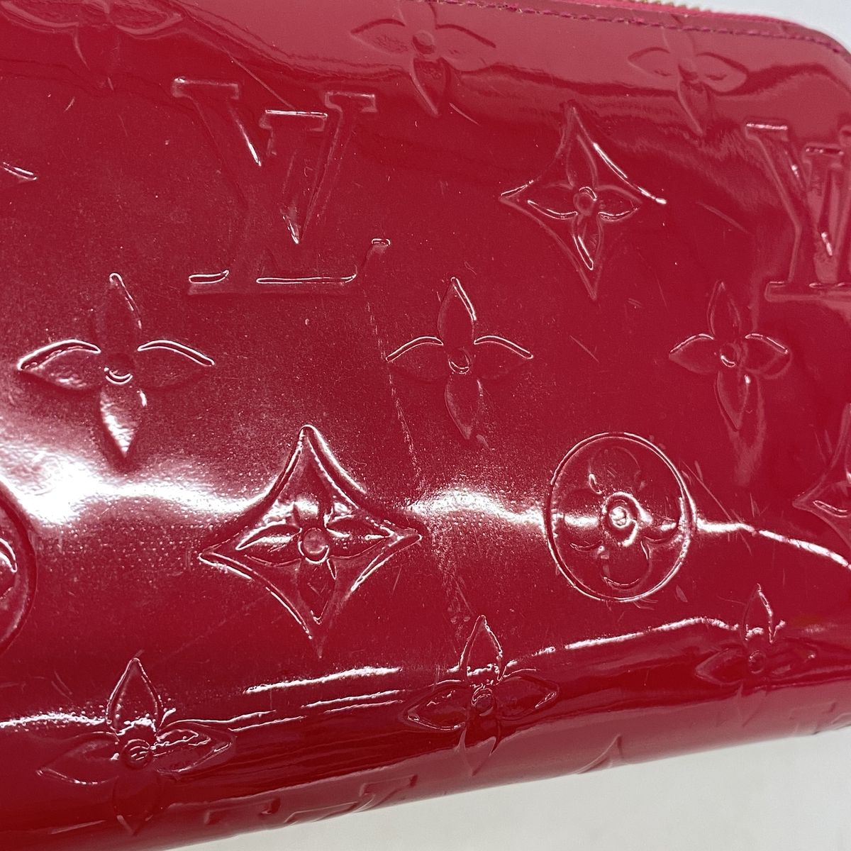 Louis Vuitton Wallet Vernis Zippy Rose Indien — view 6