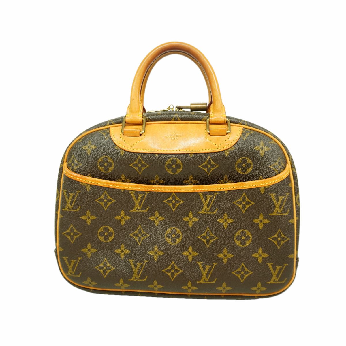 Louis Vuitton Handbag Monogram Trouville Brown