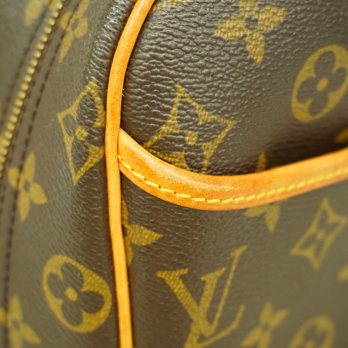 Louis Vuitton Handbag Monogram Trouville Brown — view 6