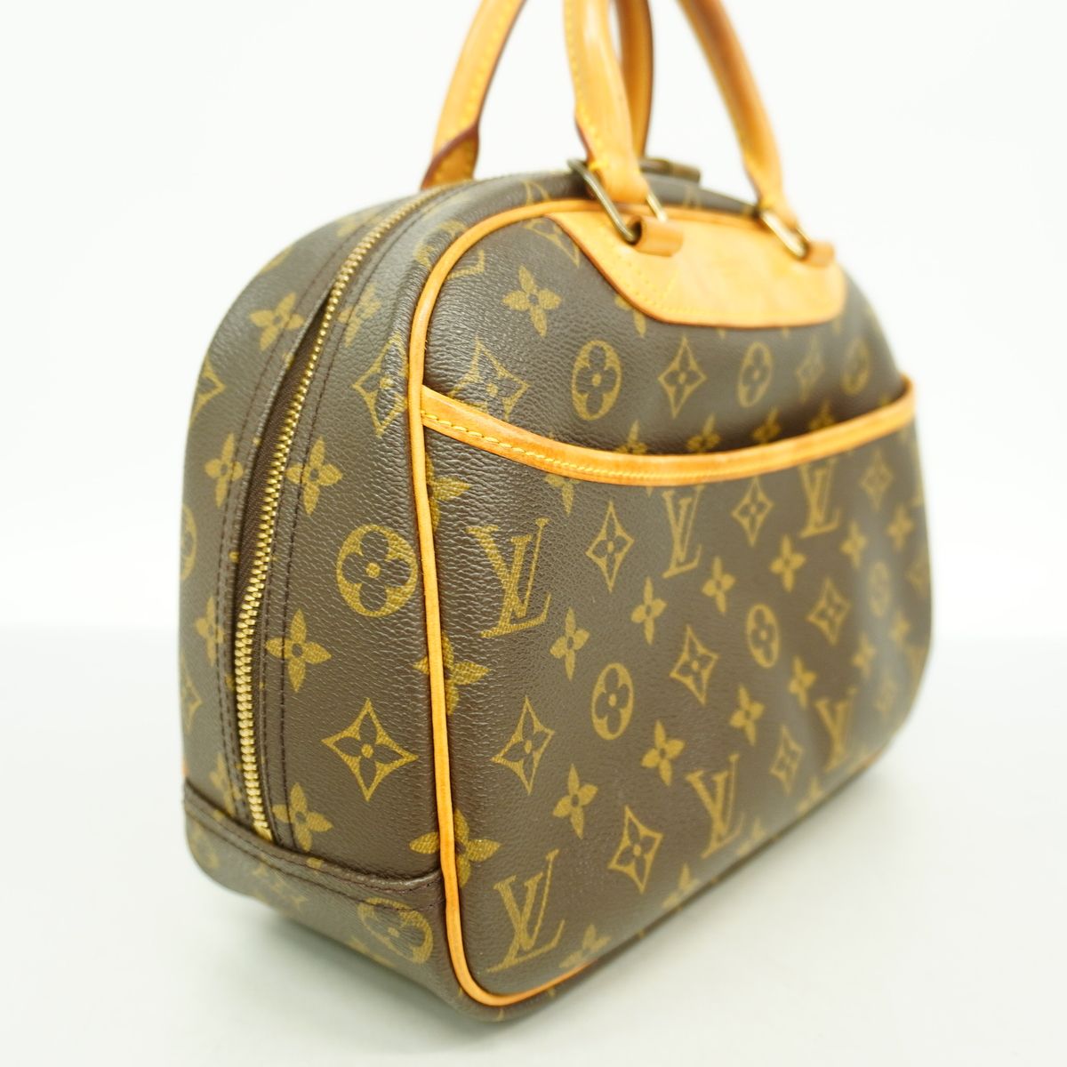 Louis Vuitton Handbag Monogram Trouville Brown — view 2