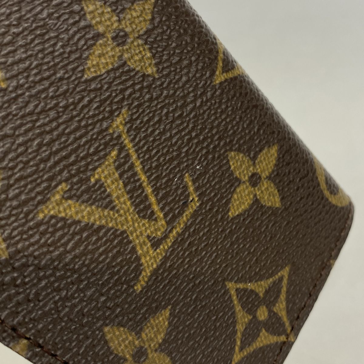 Louis Vuitton Card Case Monogram Porto Cartes Credit Pression Brown — view 5