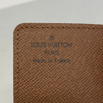 Louis Vuitton Card Case Monogram Porto Cartes Credit Pression Brown — view 4