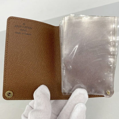 Louis Vuitton Card Case Monogram Porto Cartes Credit Pression Brown — view 3