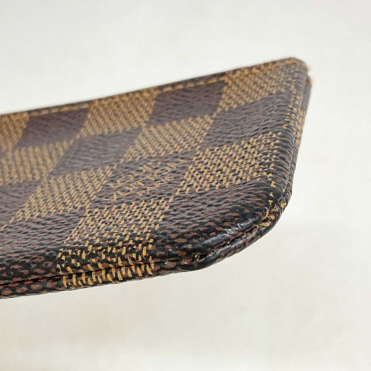 Louis Vuitton Coin Purse Damier Pochette Cles Ebene — view 6