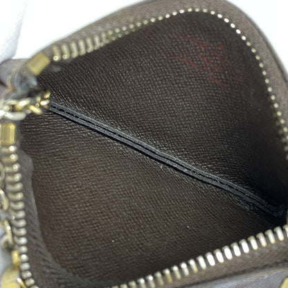 Louis Vuitton Coin Purse Damier Pochette Cles Ebene — view 3