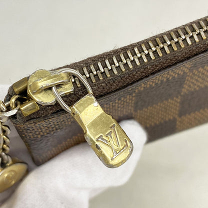 Louis Vuitton Coin Purse Damier Pochette Cles Ebene — view 5