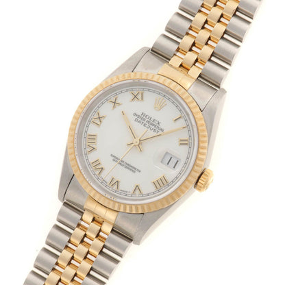Rolex Datejust Watch Stainless Steel White Automatic — view 2