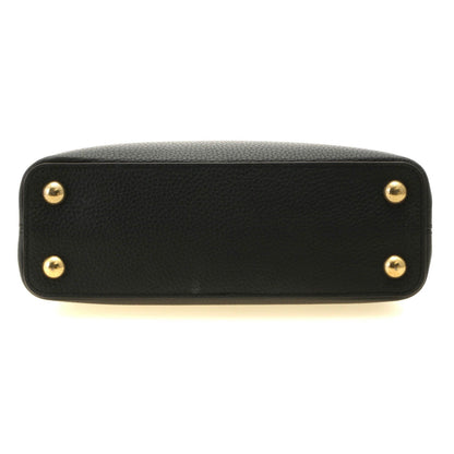 Louis Vuitton Capucines BB Taurillon Leather Black Handbag — view 3