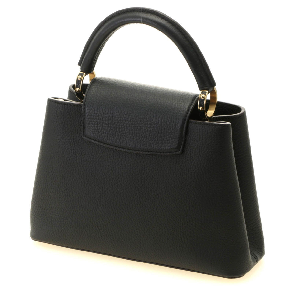 Louis Vuitton Capucines BB Taurillon Leather Black Handbag — view 2