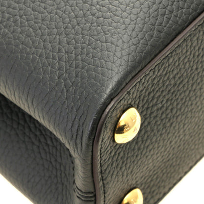 Louis Vuitton Capucines BB Taurillon Leather Black Handbag — view 5