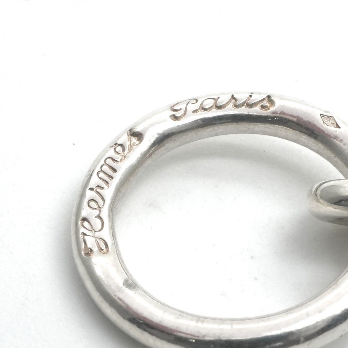 Hermes Chaine D'ancre Bracelet Bangle Cuff 925 Sterling Silver — view 4