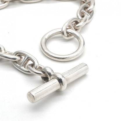 Hermes Chaine D'ancre Bracelet Bangle Cuff 925 Sterling Silver — view 3