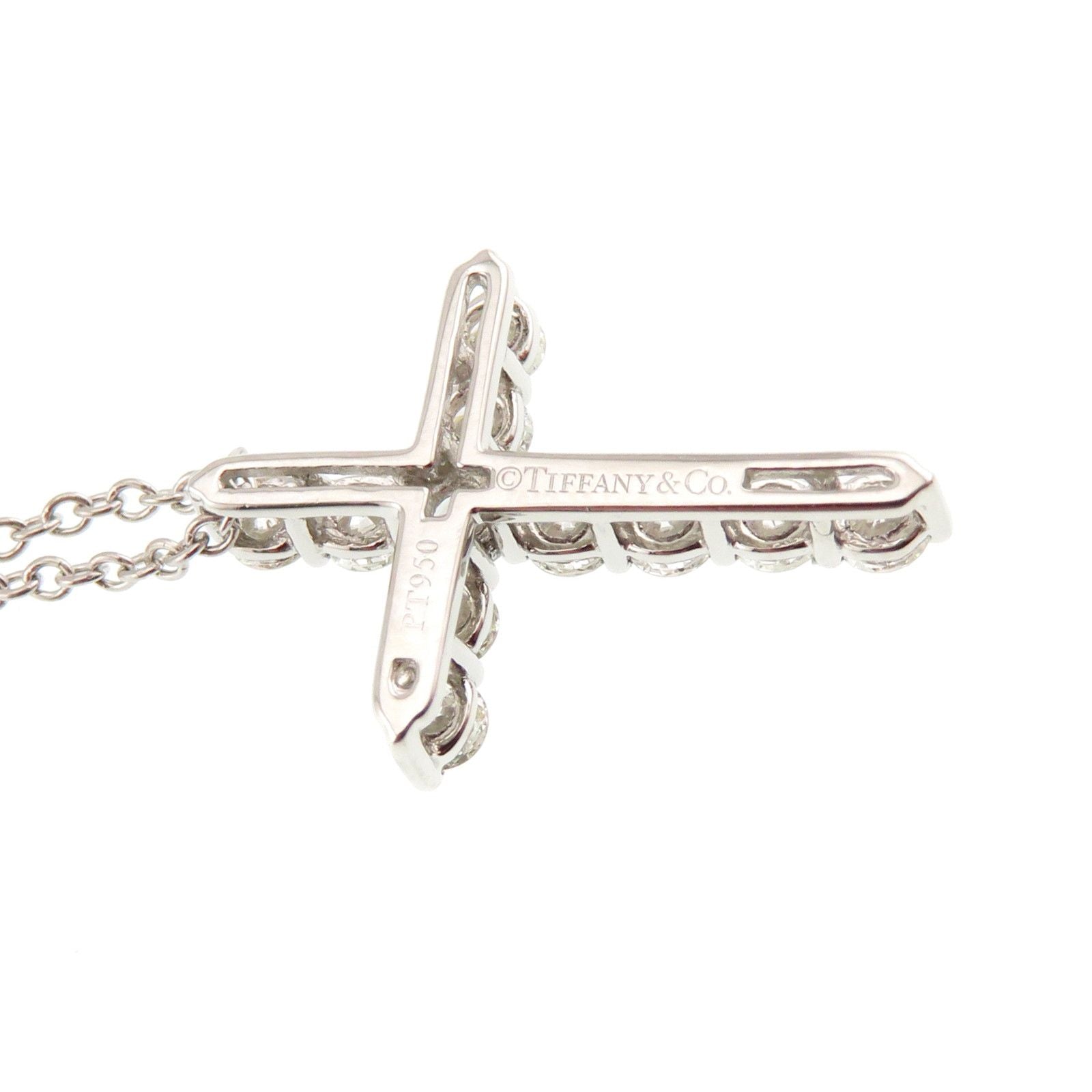 Tiffany & Co Small Cross Necklace Diamond — view 5