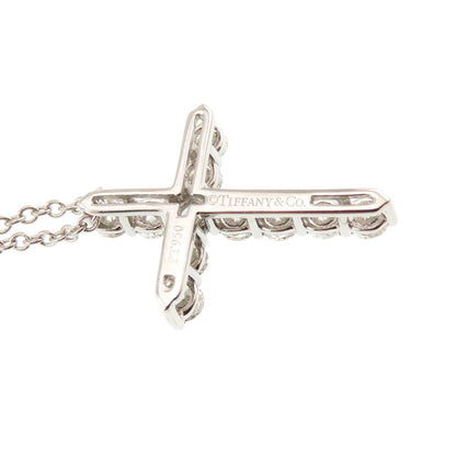 Tiffany & Co Small Cross Necklace Diamond — view 5