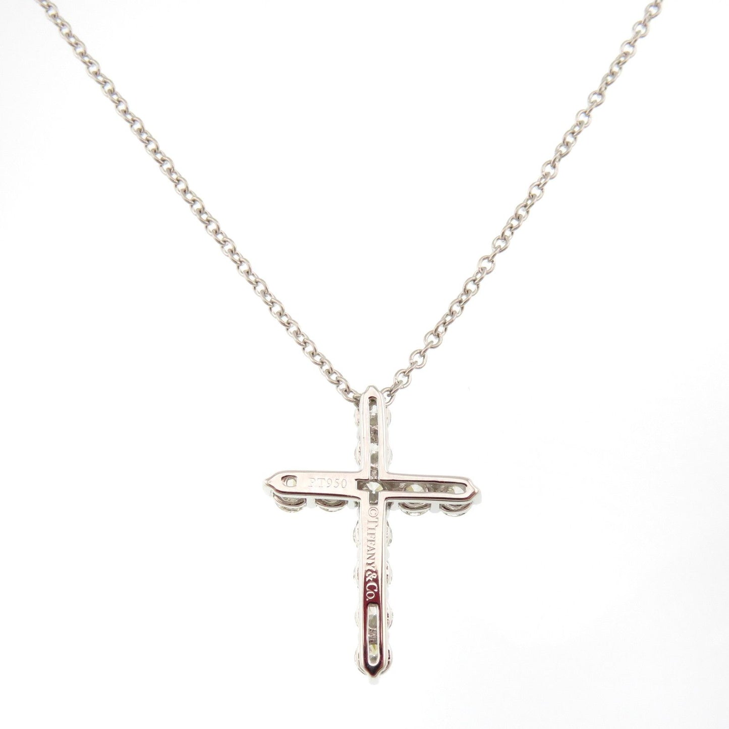 Tiffany & Co Small Cross Necklace Diamond — view 3