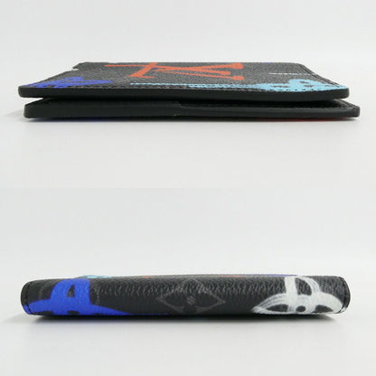 Louis Vuitton Pocket Organizer Monogram Eclipse Black Card Case — view 3