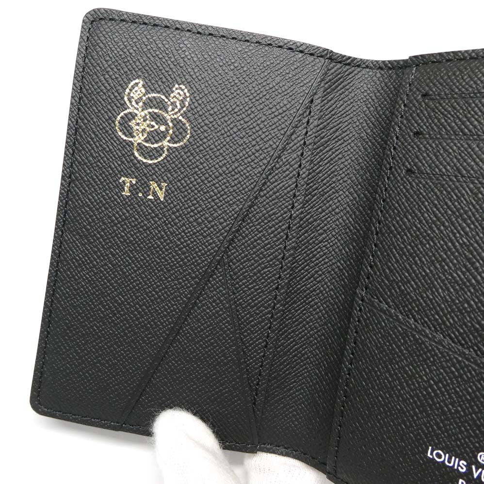 Louis Vuitton Pocket Organizer Monogram Eclipse Black Card Case — view 7