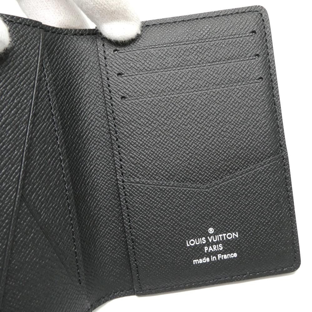 Louis Vuitton Pocket Organizer Monogram Eclipse Black Card Case — view 6