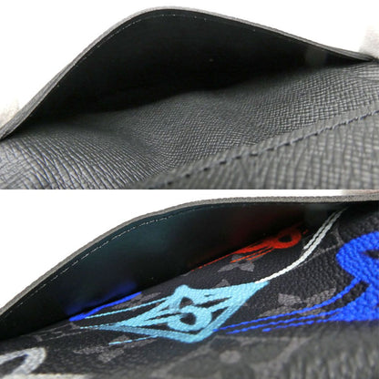 Louis Vuitton Pocket Organizer Monogram Eclipse Black Card Case — view 8