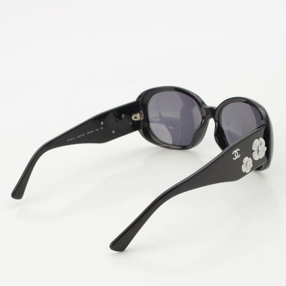Chanel Camellia Sunglasses Eyewear Black — view 4