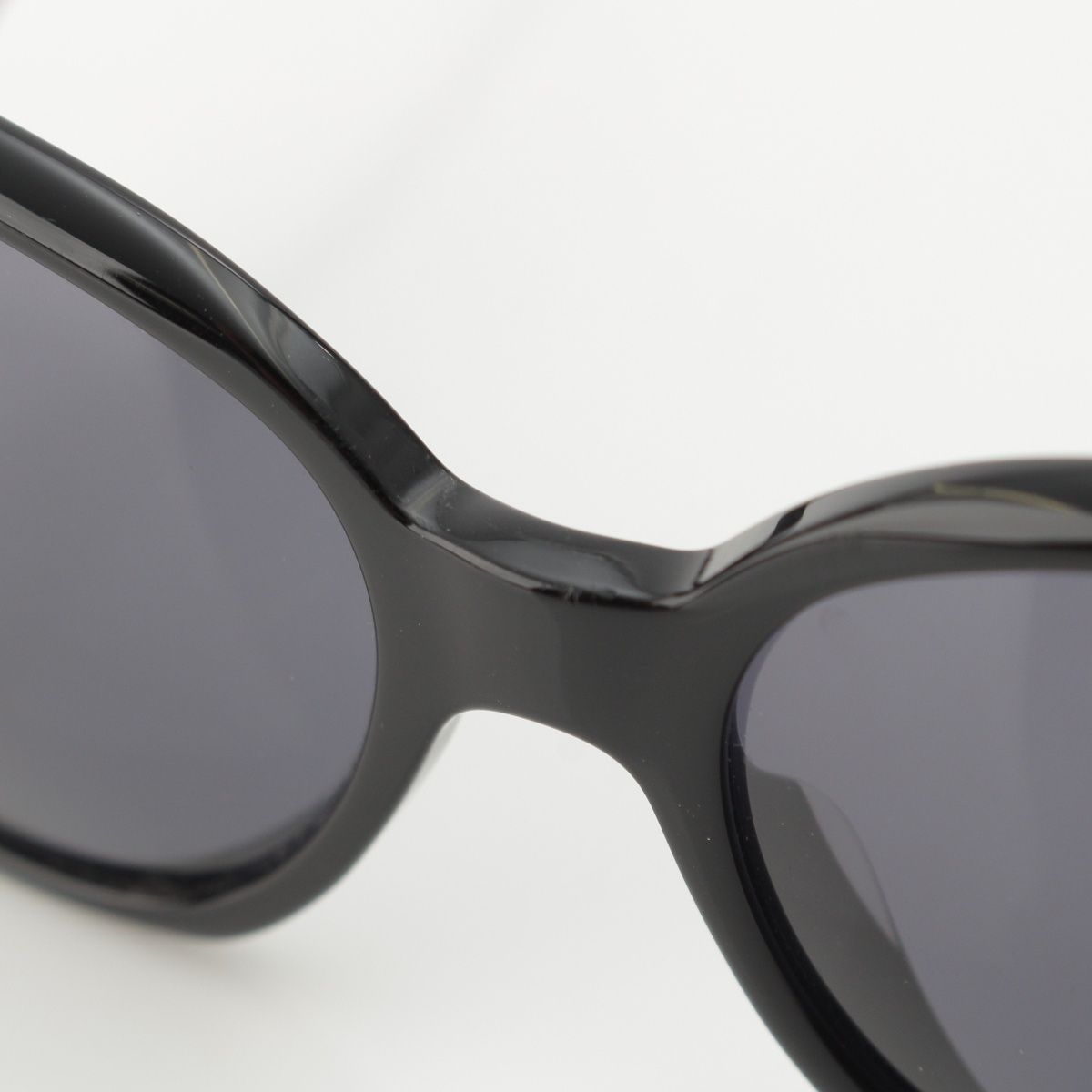 Chanel Camellia Sunglasses Eyewear Black — view 8