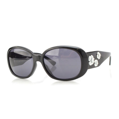 Chanel Camellia Sunglasses Eyewear Black