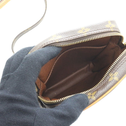Louis Vuitton Danube Monogram Shoulder Bag Canvas Brown — view 5