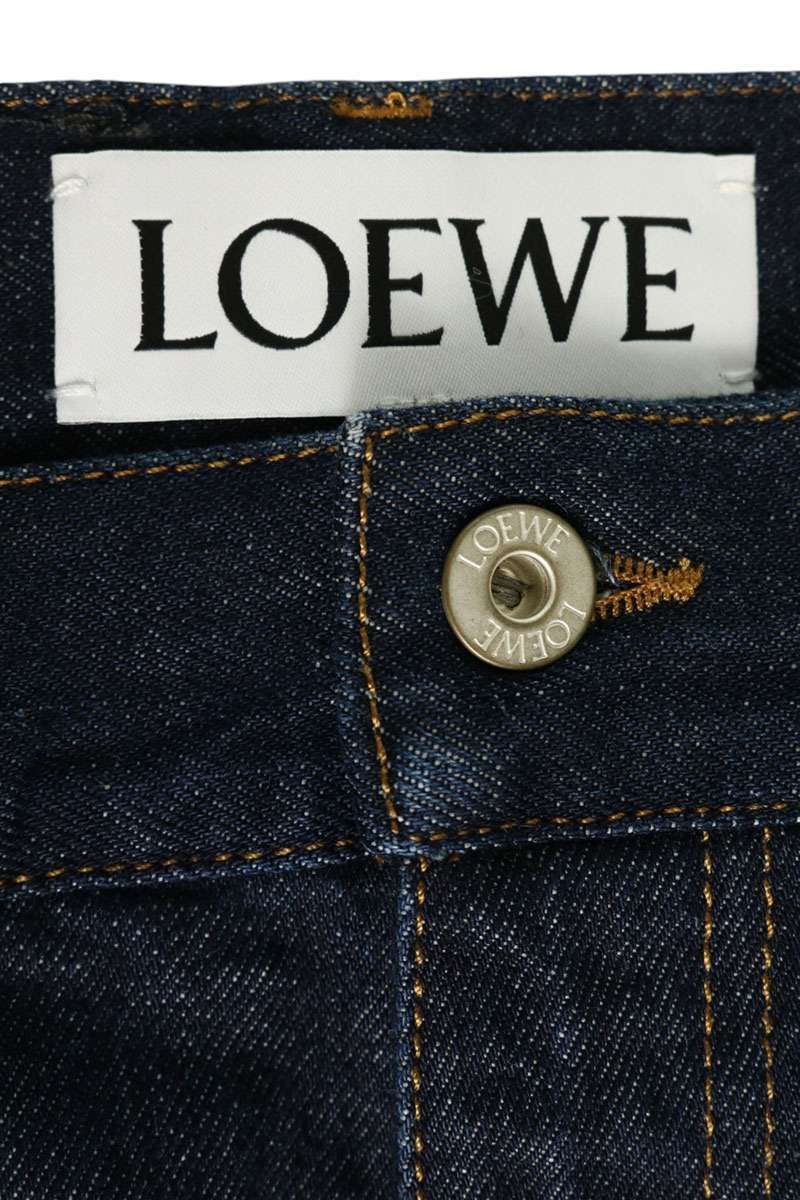 Loewe Docking Trompe L'irigite Denim Pants 44 — view 3