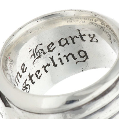 Chrome Hearts Dagger P Dmnd Pave Diamond Silver Ring — view 4