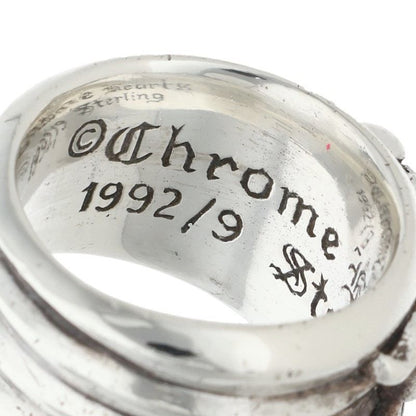 Chrome Hearts Dagger P Dmnd Pave Diamond Silver Ring — view 3