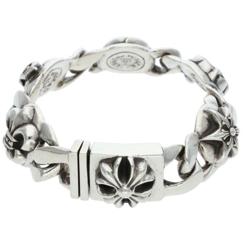 Chrome Hearts Multi Link Silver Bracelet