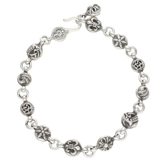 Chrome Hearts No1 Multi Ball Silver Bracelet
