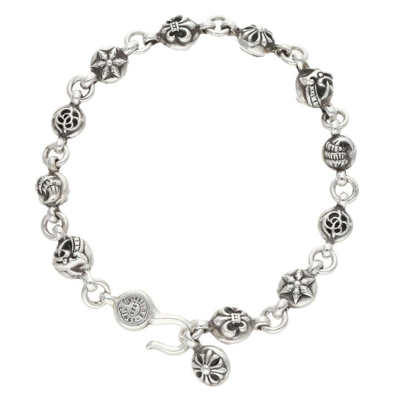 Chrome Hearts No1 Multi Ball Silver Bracelet — view 2