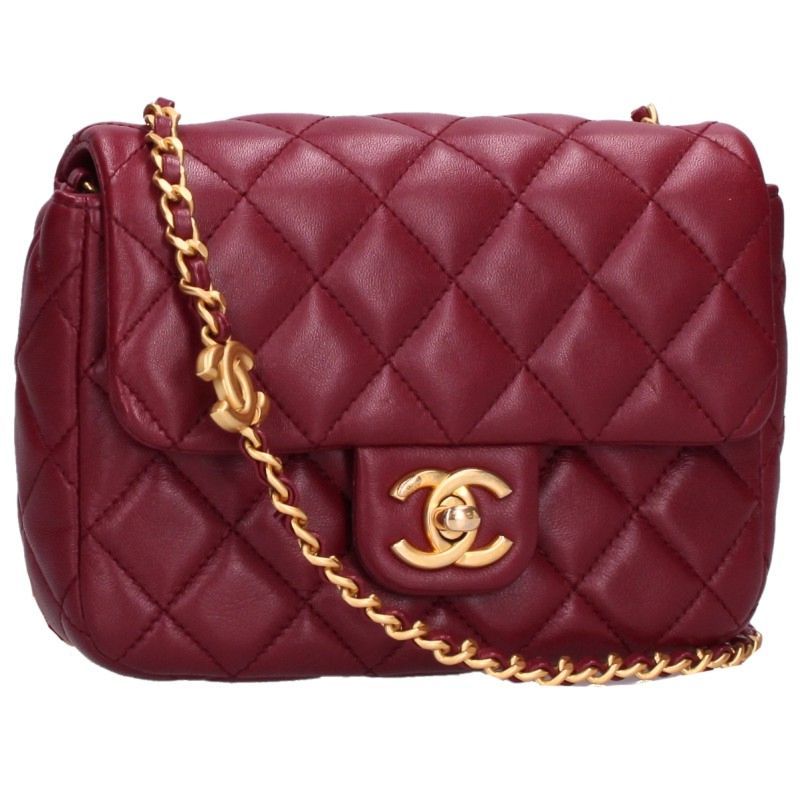 Chanel Mini Quilted Lambskin Shoulder Bag
