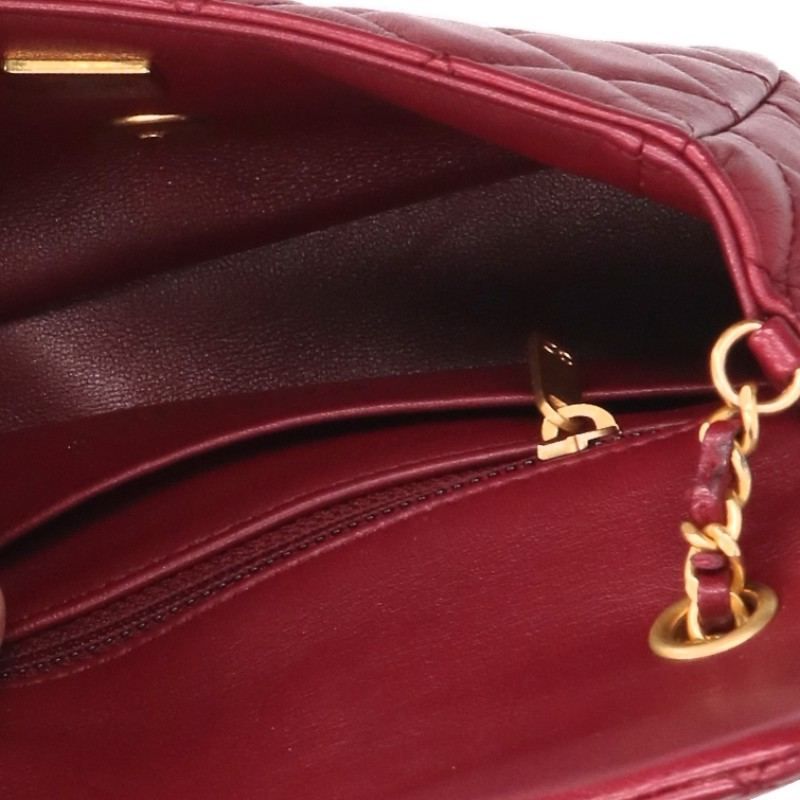 Chanel Mini Quilted Lambskin Shoulder Bag — view 3