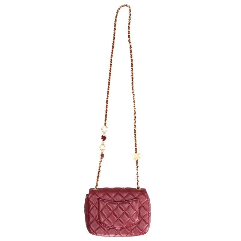Chanel Mini Quilted Lambskin Shoulder Bag — view 2