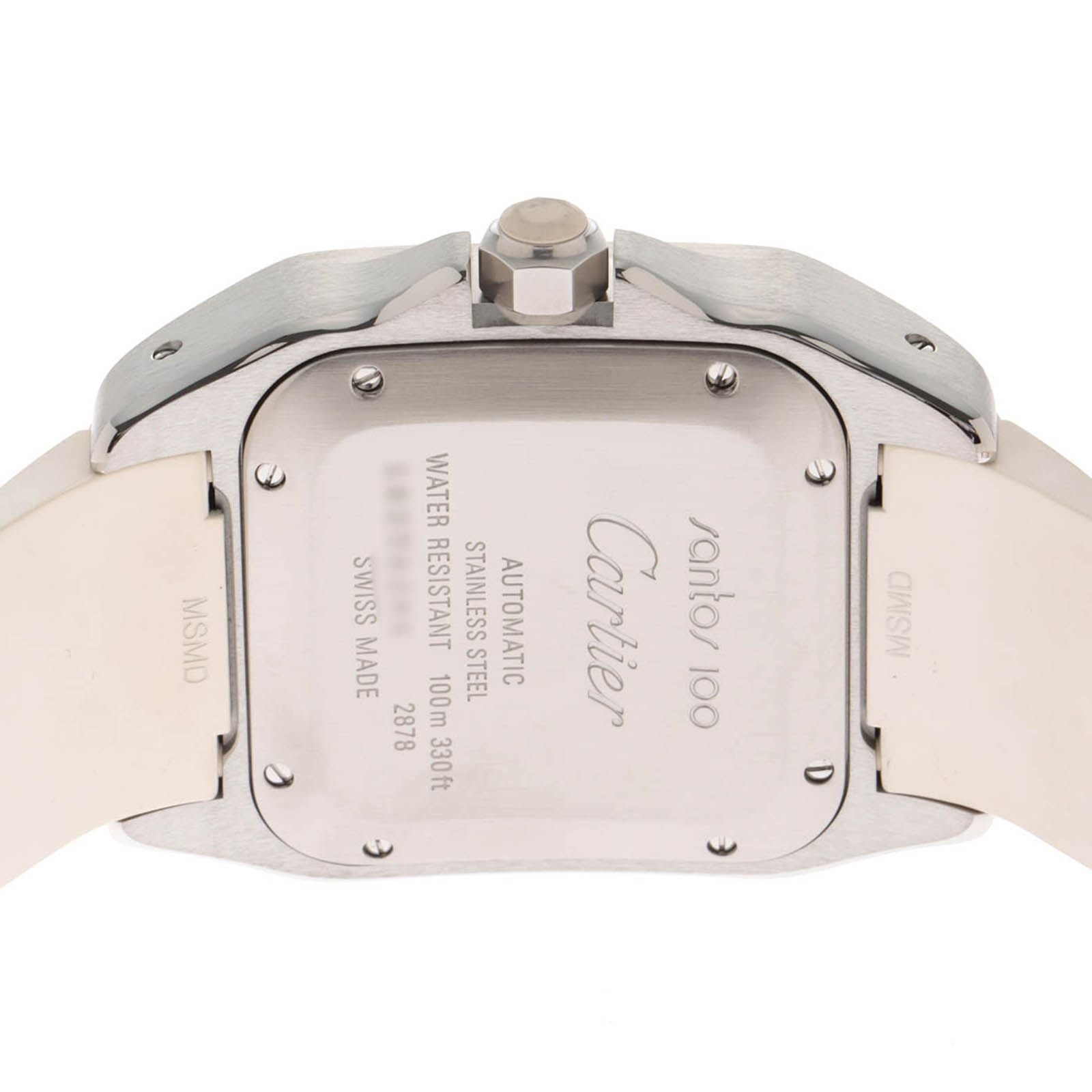 Cartier Santos 100 Watch Stainless Steel — view 4