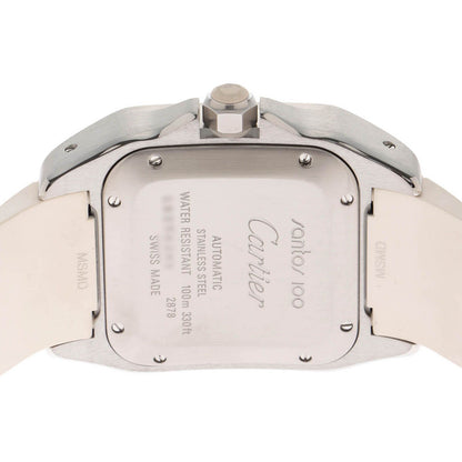 Cartier Santos 100 Watch Stainless Steel — view 4