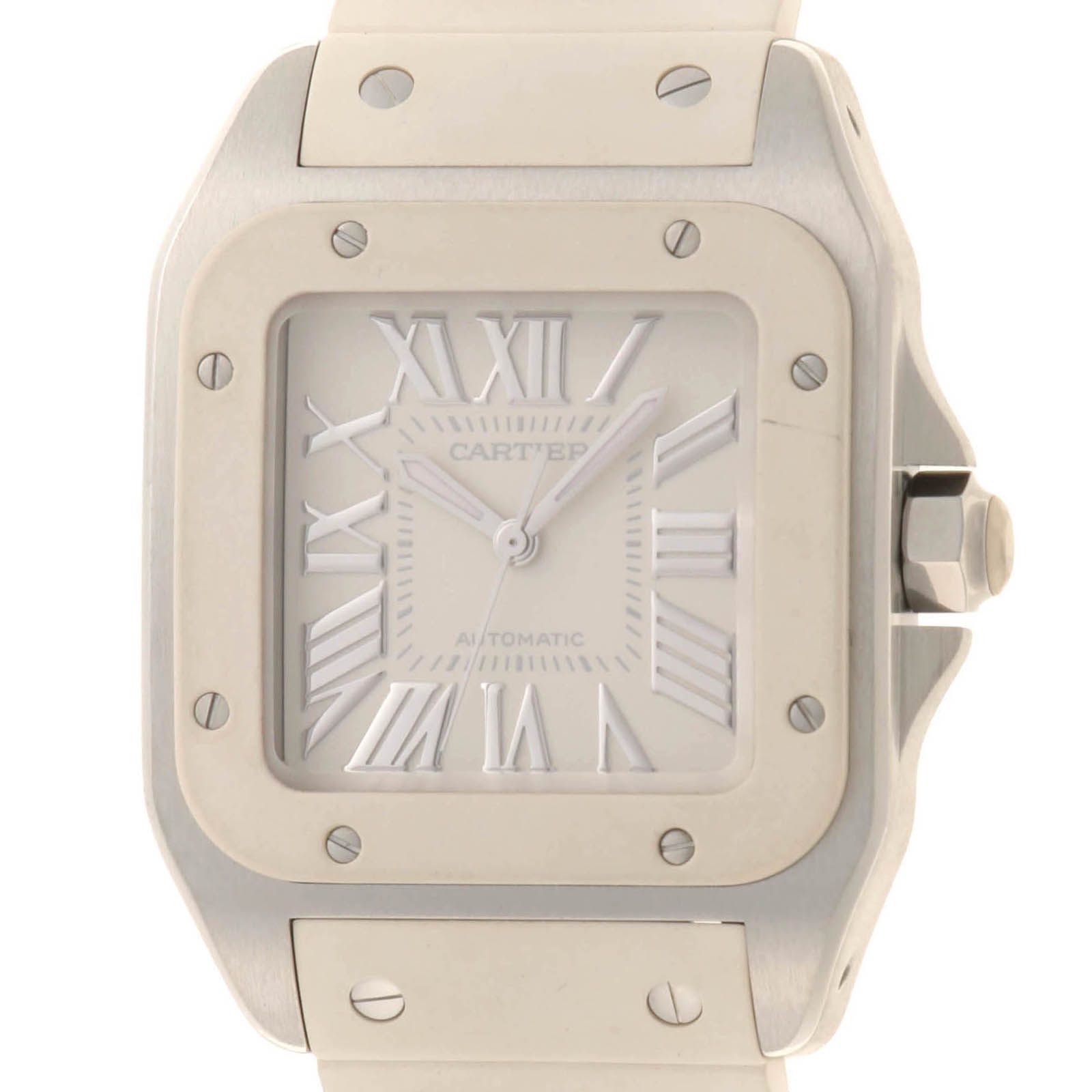 Cartier Santos 100 Watch Stainless Steel