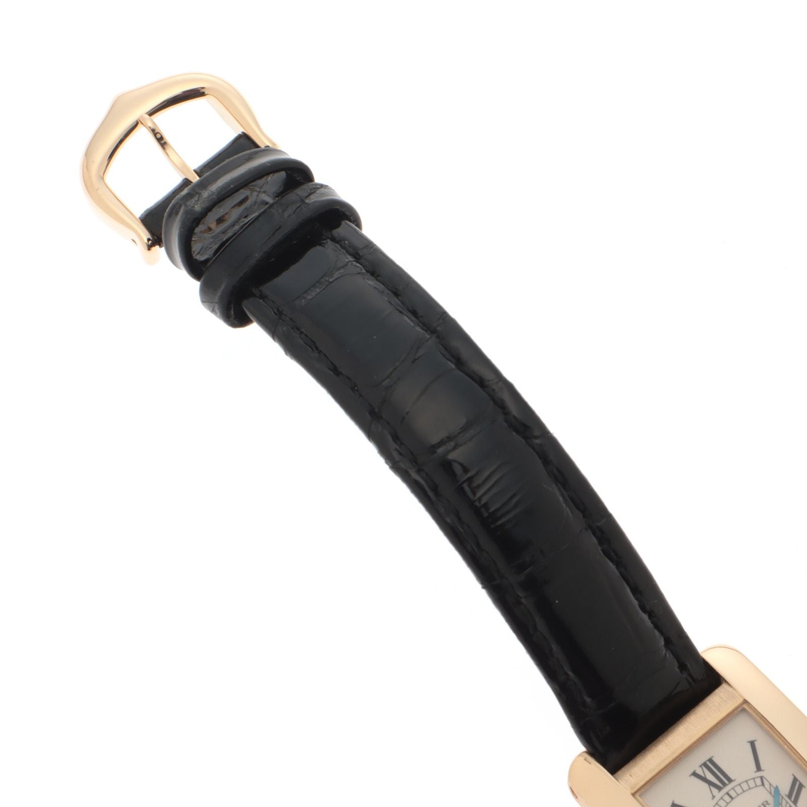 Cartier Tank Americanine SM Watch 18k Yellow Gold 18k Ivory — view 5