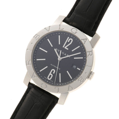 Bvlgari Auto Watch Stainless Steel Black Automatic — view 2
