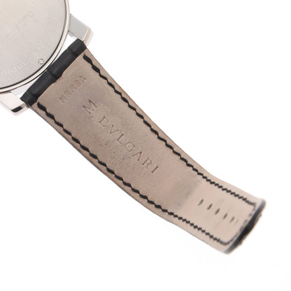 Bvlgari Auto Watch Stainless Steel Black Automatic — view 8