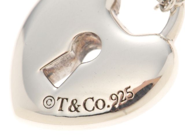 Tiffany & Co Heart Lock NC Necklace Silver — view 5